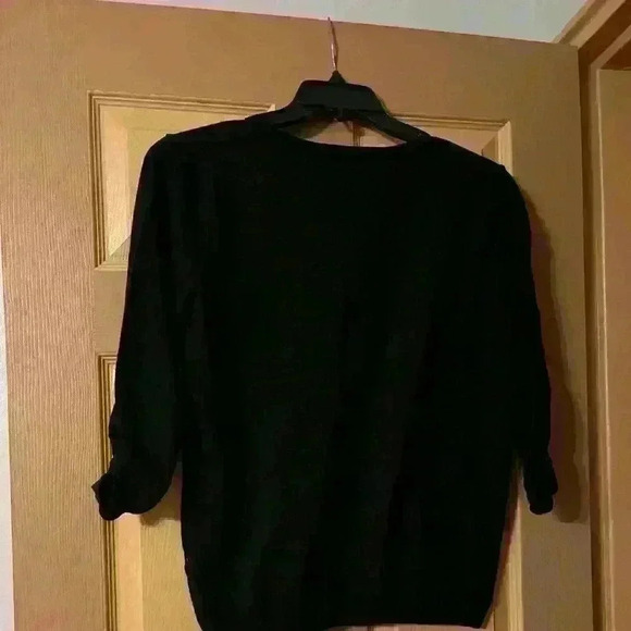 Womens black Dress Barn Size XL top​​​​​​​​​​​​​​​​​​​​ - Picture 1 of 5